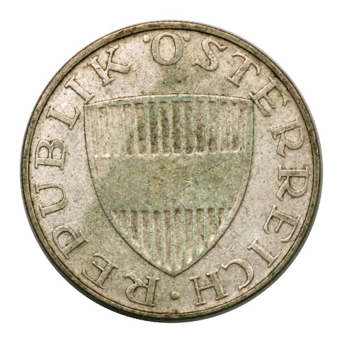 Ausztria ezüst 10 Schilling 1957