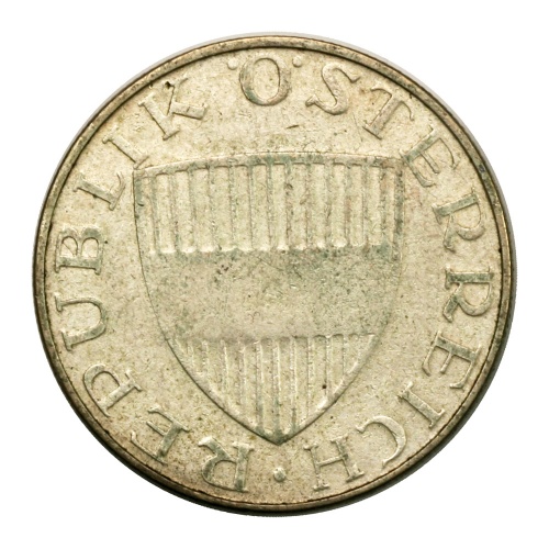 Ausztria ezüst 10 Schilling 1966