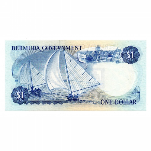 Bermuda 1 Dollár Bankjegy 1970 P23a