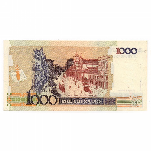 Brazilia 1000 Cruzados Bankjegy 1988 P213b