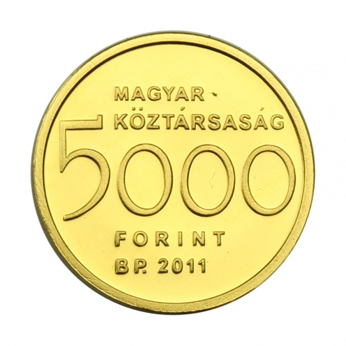 Clark Ádám arany 5000 Forint 2011