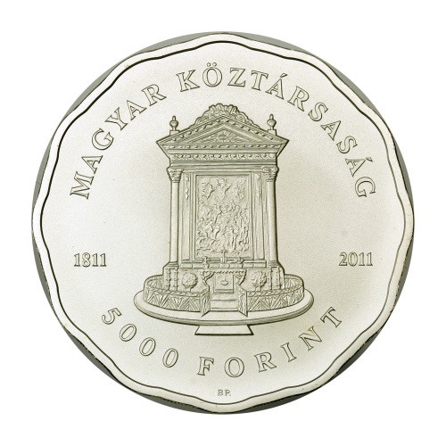 Deák téri Evangélikus Templom 5000 Forint 2011 BU