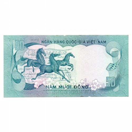 Dél-Vietnam 50 Dong Bankjegy 1972 P30a