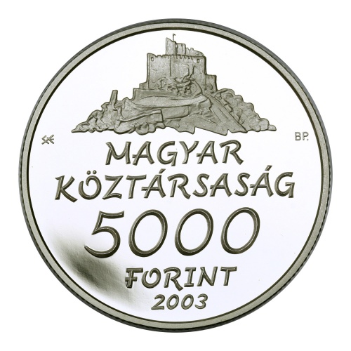 Hollókő 5000 Forint 2003 PP certifikáttal