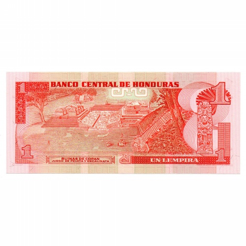 Honduras 1 Lempira Bankjegy 1984 P68b