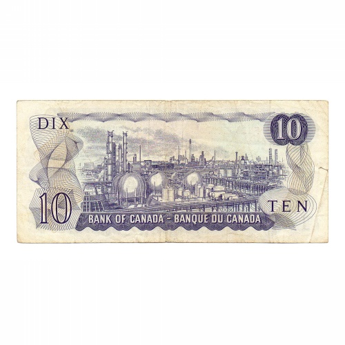 Kanada 10 Dollár Bankjegy 1971 P88e