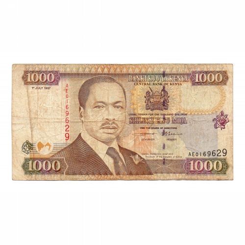 Kenya 1000 Shilling Bankjegy 1997 P40a