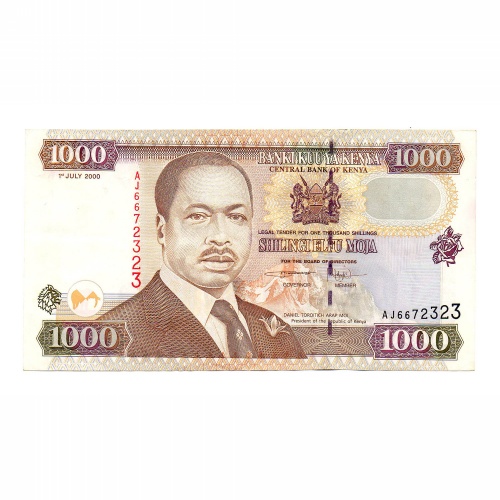 Kenya 1000 Shilling Bankjegy 2000 P40c