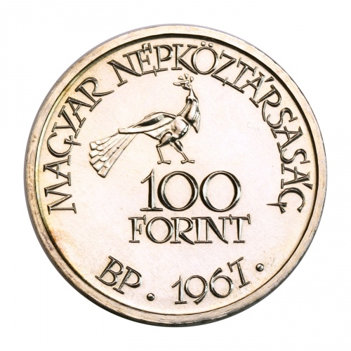 Kodály Zoltán 25 50 és 100 Forint 1967 BU