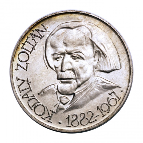 Kodály Zoltán 25 és 50 Forint 1967 BU