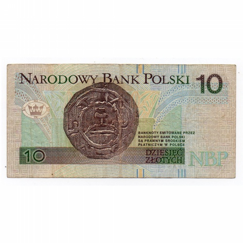 Lengyelország 10 Zloty Bankjegy 1994 P173a L196b