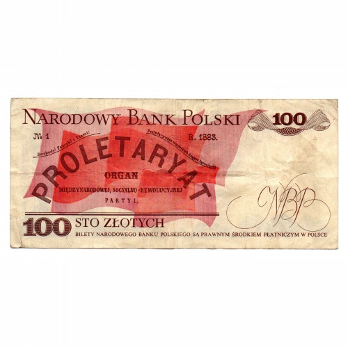 Lengyelország 100 Zloty Bankjegy 1979 P143c L151aa