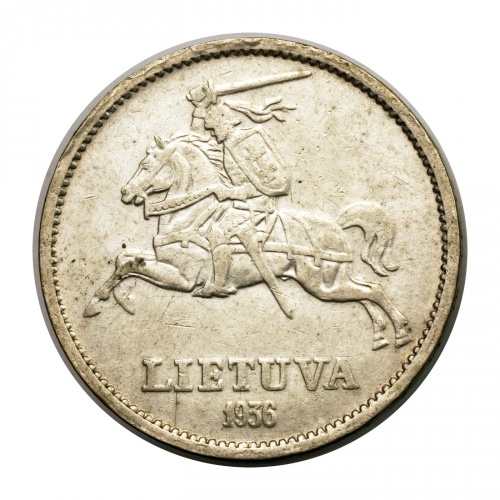 Litvánia 10 Litu 1936