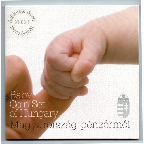 Magyarország pénzérméi forgalmi sor 2008 Születési évem Baby Set