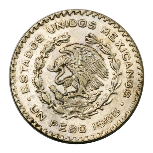 Mexikó 1 Peso 1966