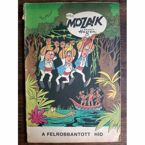 Mozaik 1975/3 A felrobbantott híd Digedag képregény