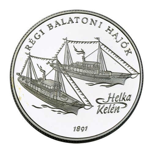 Régi Balatoni Hajók Helka Kelén 2000 Forint 1997 PP