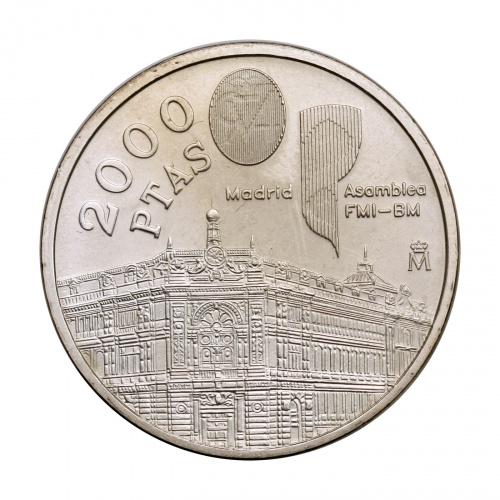 Spanyolország 2000 Peseta 1994 IMF Közgyűlés