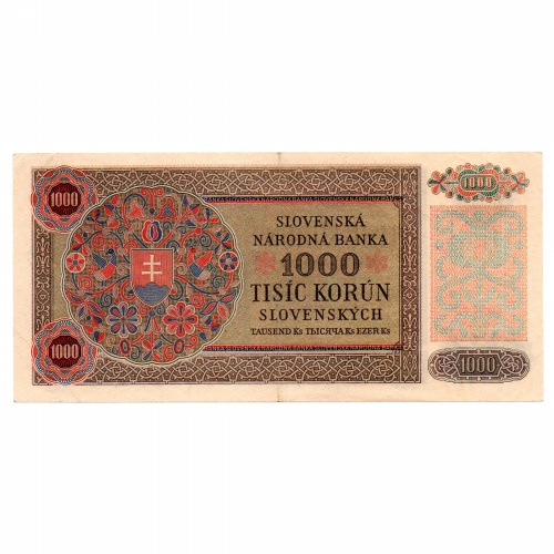 Szlovákia 1000 Korona Bankjegy 1940 P13a