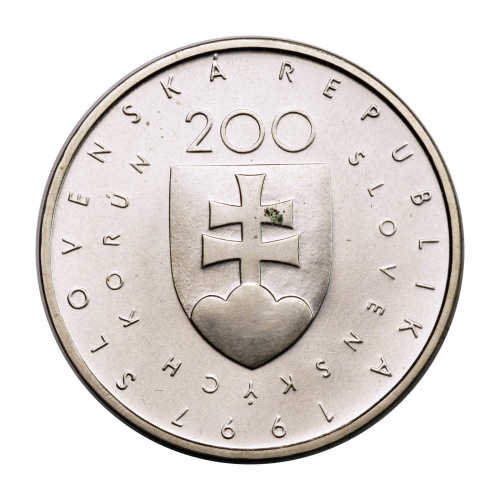 Szlovákia 200 Korona 1997 BU Svetozár Hurban Vajanský