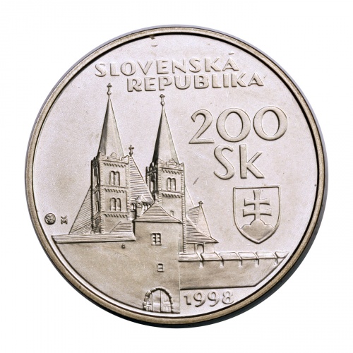 Szlovákia 200 Korona 1998 BU Spissky Hrad