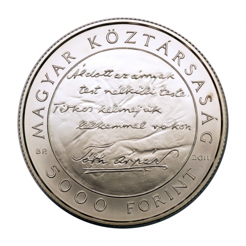 Tóth Árpád 5000 Forint 2011 BU