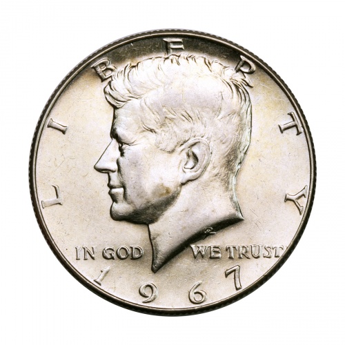 USA Kennedy 1/2 Dollár 1967